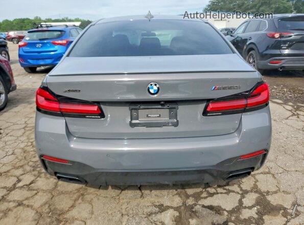WBA13BK03MCF11162 2021 BMW M5 Gray Widok z tyłu