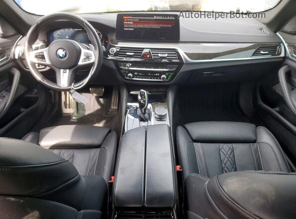 WBA13BK03MCF11162 2021 BMW M5 Gray Widok deski rozdzielczej