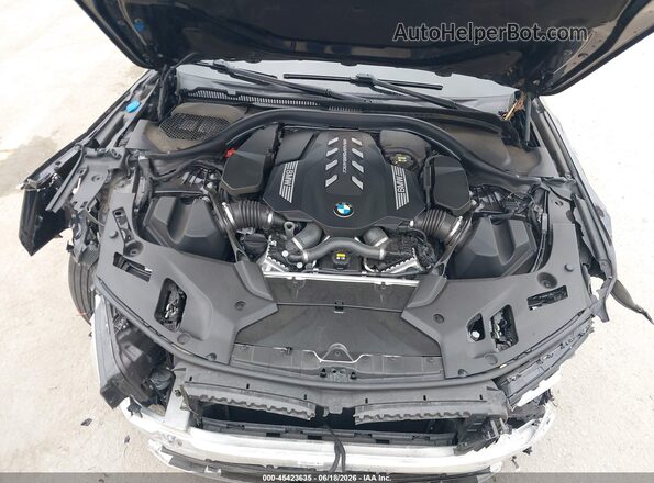 WBA13BK03NCL06813 2022 BMW M5 Dark Blue Widok z tyłu
