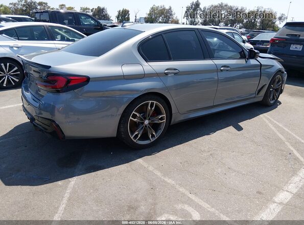 WBA13BK03PCN80581 2023 BMW M5 Gray უკანა მარჯვენა