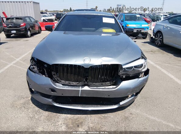 WBA13BK03PCN80581 2023 BMW M5 Gray უკანა სალონის ხედი