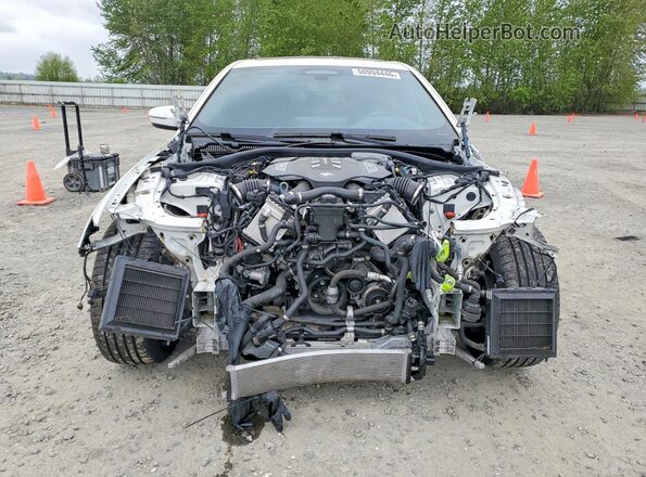 WBA13BK04NCJ66237 2022 BMW M5 White Widok z przodu