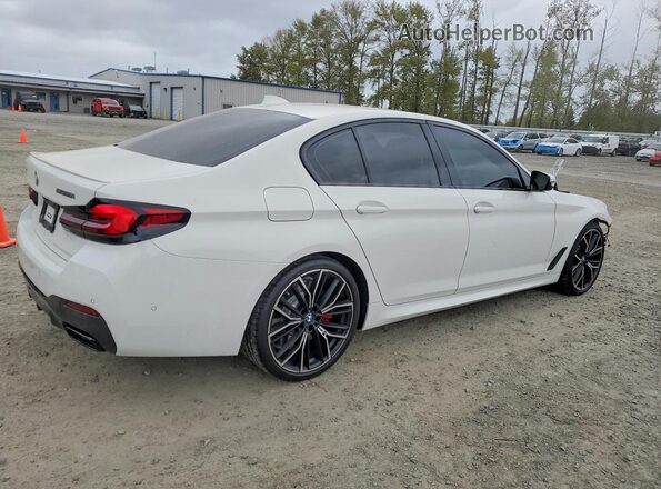 WBA13BK04NCJ66237 2022 BMW M5 White Tył prawy