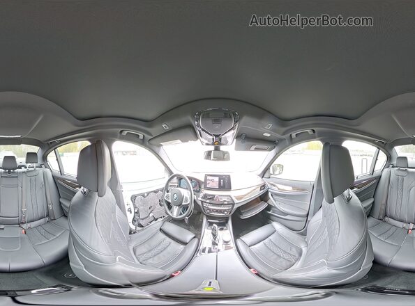 WBA13BK04NCJ66237 2022 BMW M5 White Widok wnętrza 360 stopni