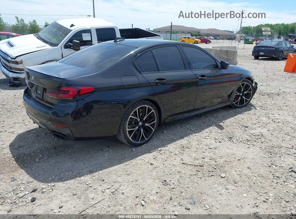 WBA13BK09NCK21703 2022 BMW M5 Black უკანა მარჯვენა