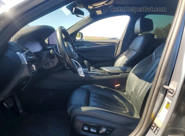 WBA13BK0XMCG13736 2021 BMW M5 Gray წინა სალონის ხედი