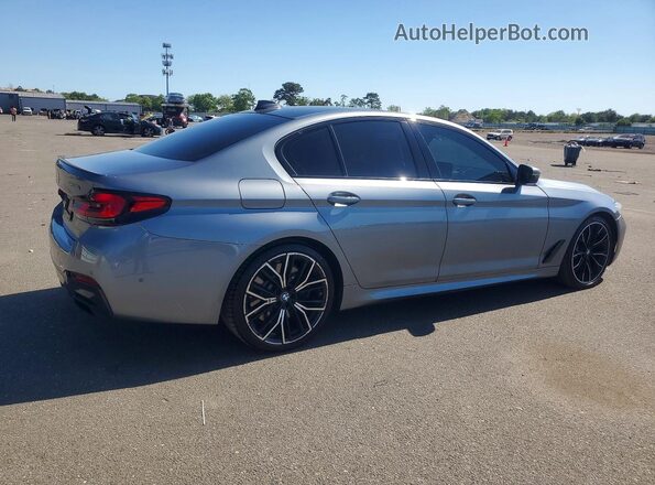 WBA13BK0XMCG13736 2021 BMW M5 Gray უკანა მარჯვენა