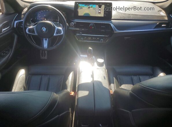 WBA13BK0XMCG13736 2021 BMW M5 Gray წინა პანელის ხედი