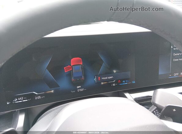 WBA13FK07TCX10136 2026 BMW 5 SERIES Black უკანა სავარძლების ხედი