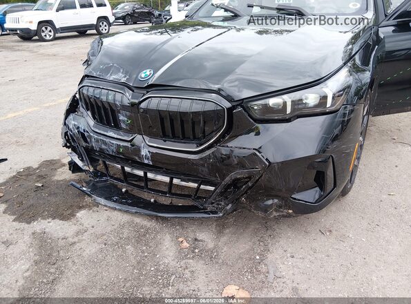 WBA13FK07TCX10136 2026 BMW 5 SERIES Black წინა ხედი