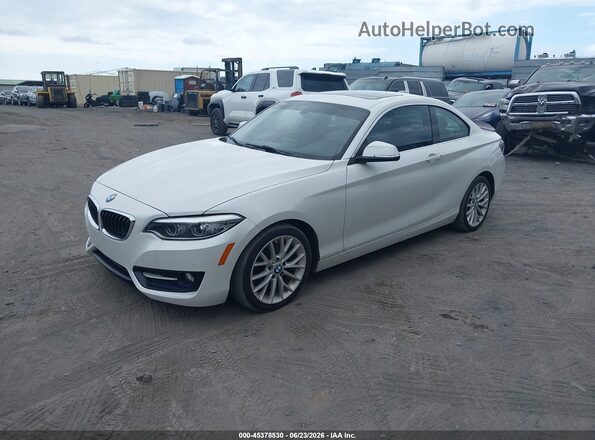 WBA1F9C53GV546056 2016 BMW 2 SERIES White Front left