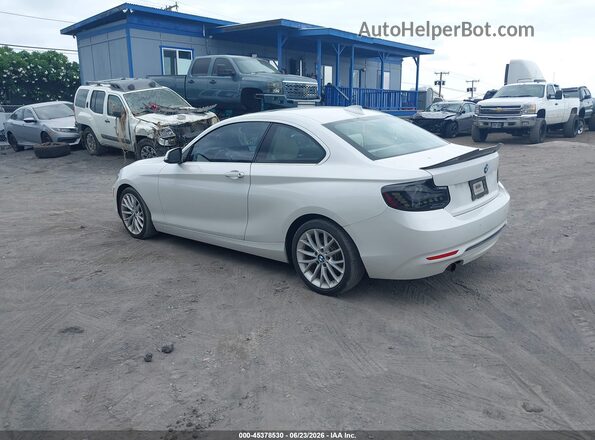 WBA1F9C53GV546056 2016 BMW 2 SERIES White Rear left