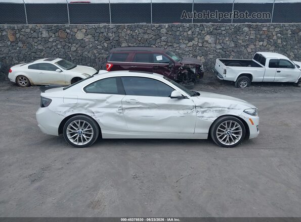 WBA1F9C53GV546056 2016 BMW 2 SERIES White Rear interior view