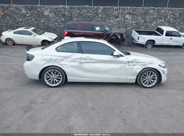 WBA1F9C53GV546056 2016 BMW 2 SERIES White Front view