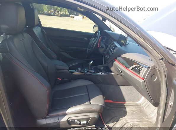 WBA1F9C53GV546610 2016 BMW 2 SERIES Gray Вид салону спереду
