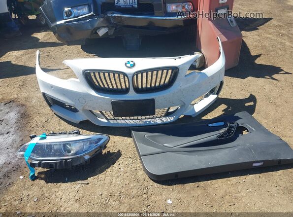 WBA1F9C58GV545260 2016 BMW 2 SERIES Белый Вид щитка приборов