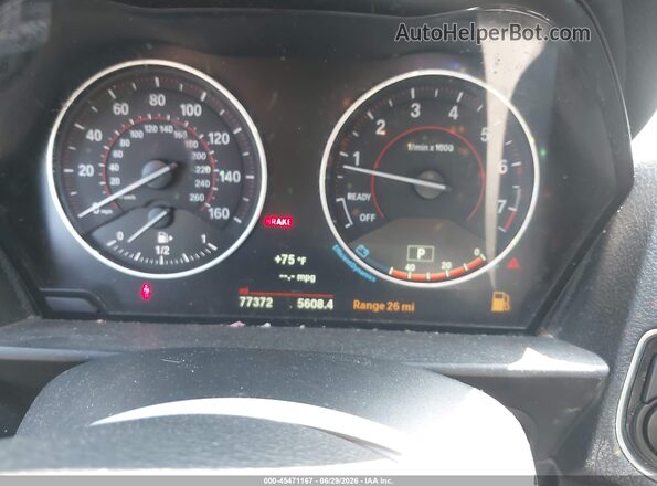 WBA1G9C54GV599734 2016 BMW 2 SERIES Silver უკანა სავარძლების ხედი