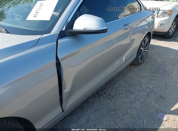 WBA1G9C54GV599734 2016 BMW 2 SERIES Silver წინა ხედი