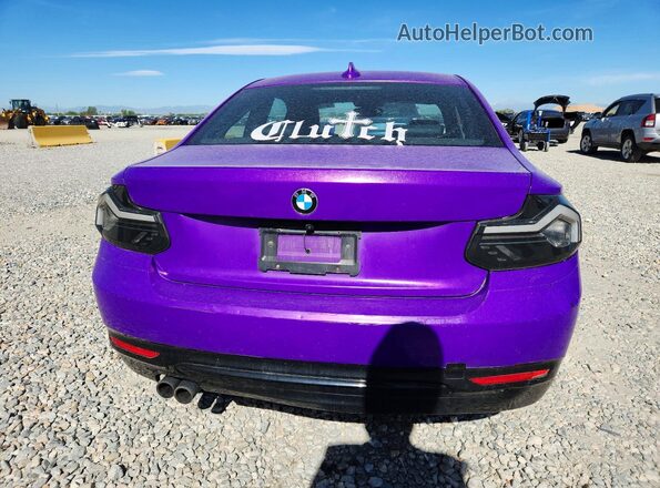 WBA1G9C59GV599888 2016 BMW OTHER Purple Հետևի տեսք