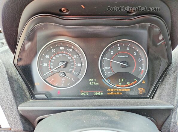 WBA1J7C53GV359807 2016 BMW M2 Gray Vista del cuadro de instrumentos
