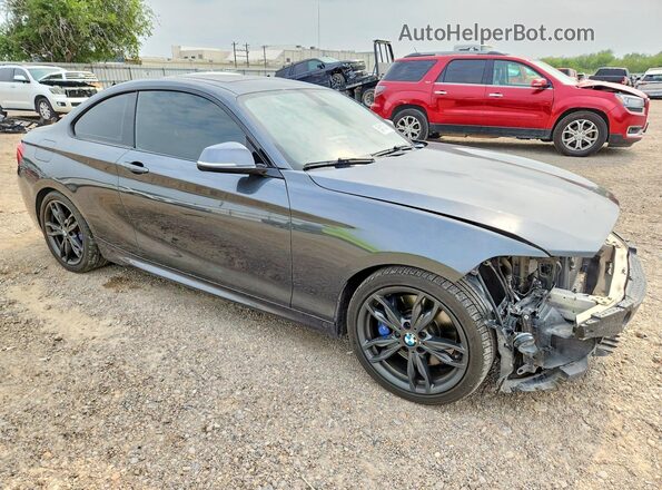 WBA1J7C53GV359807 2016 BMW M2 Gray Delantero derecho
