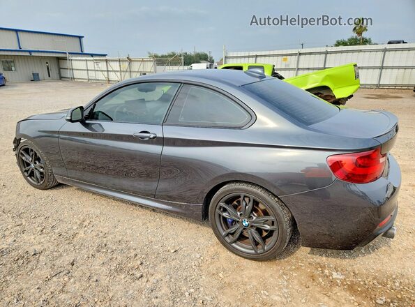 WBA1J7C53GV359807 2016 BMW M2 Gray Trasero izquierdo