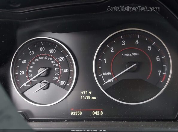 WBA1J7C54GV359413 2016 BMW M2 Black Вид задніх сидінь