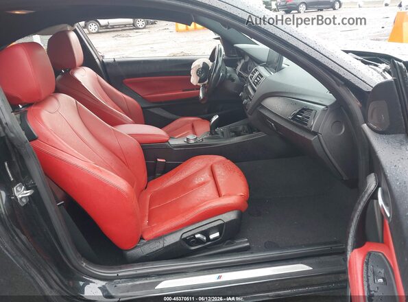 WBA1J7C54GV359413 2016 BMW M2 Black Вид салону спереду