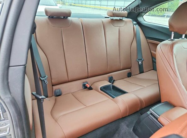WBA1J9C58GV696369 2016 BMW M2 Gray Вид задніх сидінь