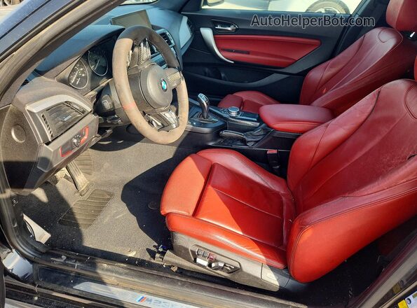 WBA1J9C58GV696632 2016 BMW M2 Black Вид салону спереду