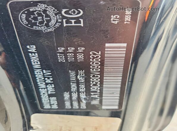 WBA1J9C58GV696632 2016 BMW M2 Black Вид підкапотного простору