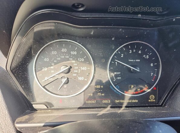 WBA1J9C58GV696632 2016 BMW M2 Black Вид щитка приладів