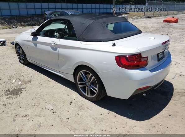 WBA1K9C56GV710363 2016 BMW 2 SERIES White უკანა მარცხენა