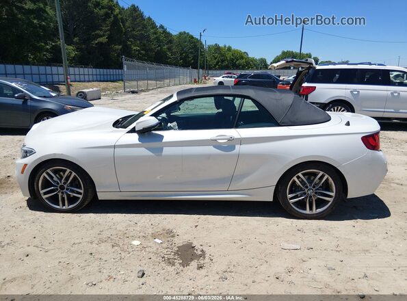 WBA1K9C56GV710363 2016 BMW 2 SERIES White 