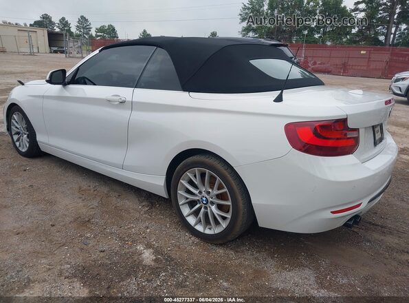 WBA1K9C58GV710557 2016 BMW 2 SERIES White Հետևի ձախ