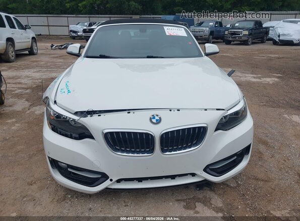 WBA1K9C58GV710557 2016 BMW 2 SERIES White Դիմացի տեսք