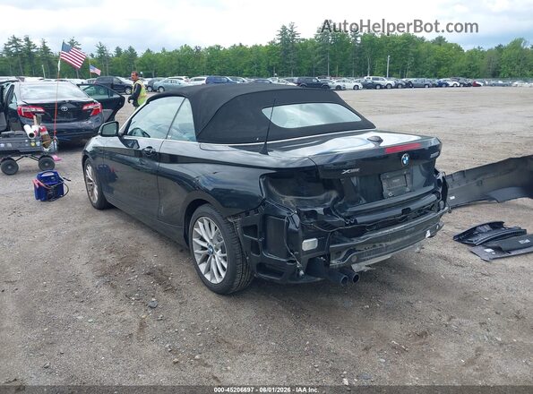 WBA1L9C57GV324144 2016 BMW 2 SERIES Black Tył lewy