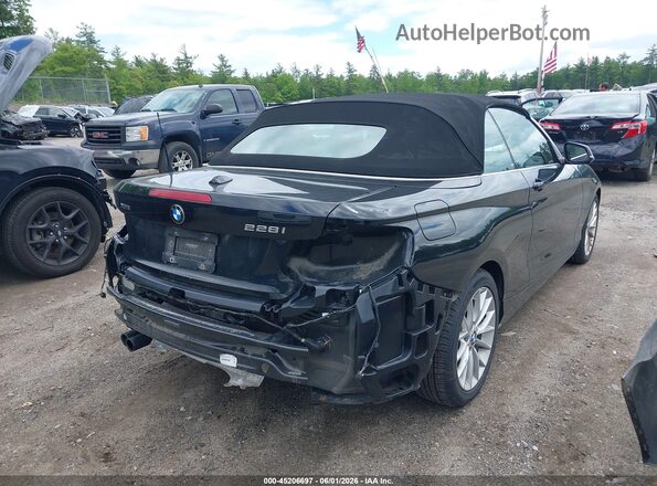 WBA1L9C57GV324144 2016 BMW 2 SERIES Black Widok z przodu