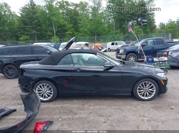 WBA1L9C57GV324144 2016 BMW 2 SERIES Black Widok wnętrza 360 stopni