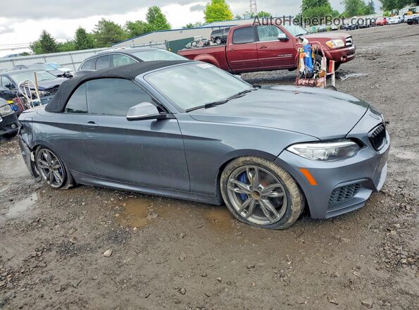 WBA1M1C54GV394196 2016 BMW M2 Gray Передня права чверть