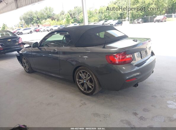 WBA1M1C58GV393939 2016 BMW M2 Gray 