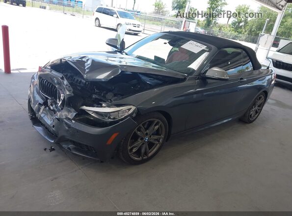 WBA1M1C58GV393939 2016 BMW M2 Gray 