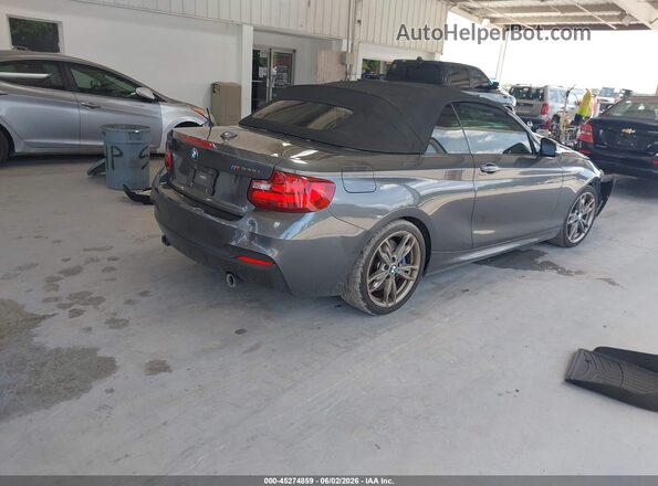 WBA1M1C58GV393939 2016 BMW M2 Gray 