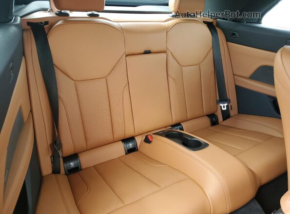 WBA23AT00PCL30485 2023 BMW 4 SERIES Green უკანა სავარძლების ხედი