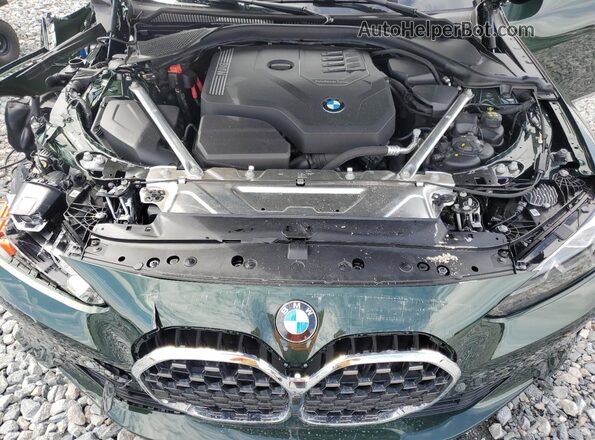 WBA23AT00PCL30485 2023 BMW 4 SERIES Green უკანა სალონის ხედი