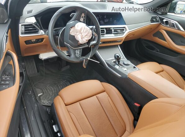 WBA23AT00PCL30485 2023 BMW 4 SERIES Green წინა პანელის ხედი