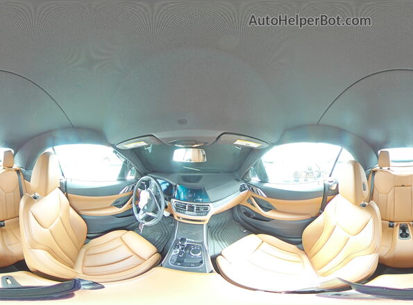 WBA23AT00PCL30485 2023 BMW 4 SERIES Green VIN კოდის სტიკერის ხედი