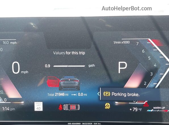 WBA23AT01RCP24614 2024 BMW 4 SERIES Gray Հետևի նստատեղերի տեսք