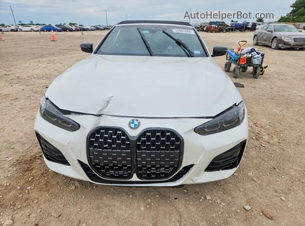 WBA23AT06NCK65607 2022 BMW 4 SERIES White Vista frontal