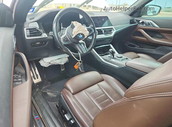 WBA23AT06NCK65607 2022 BMW 4 SERIES White Vista del salpicadero